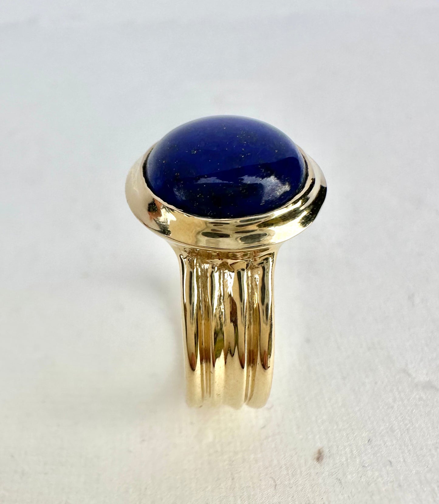 Lapis Lazuli Ring - Gold