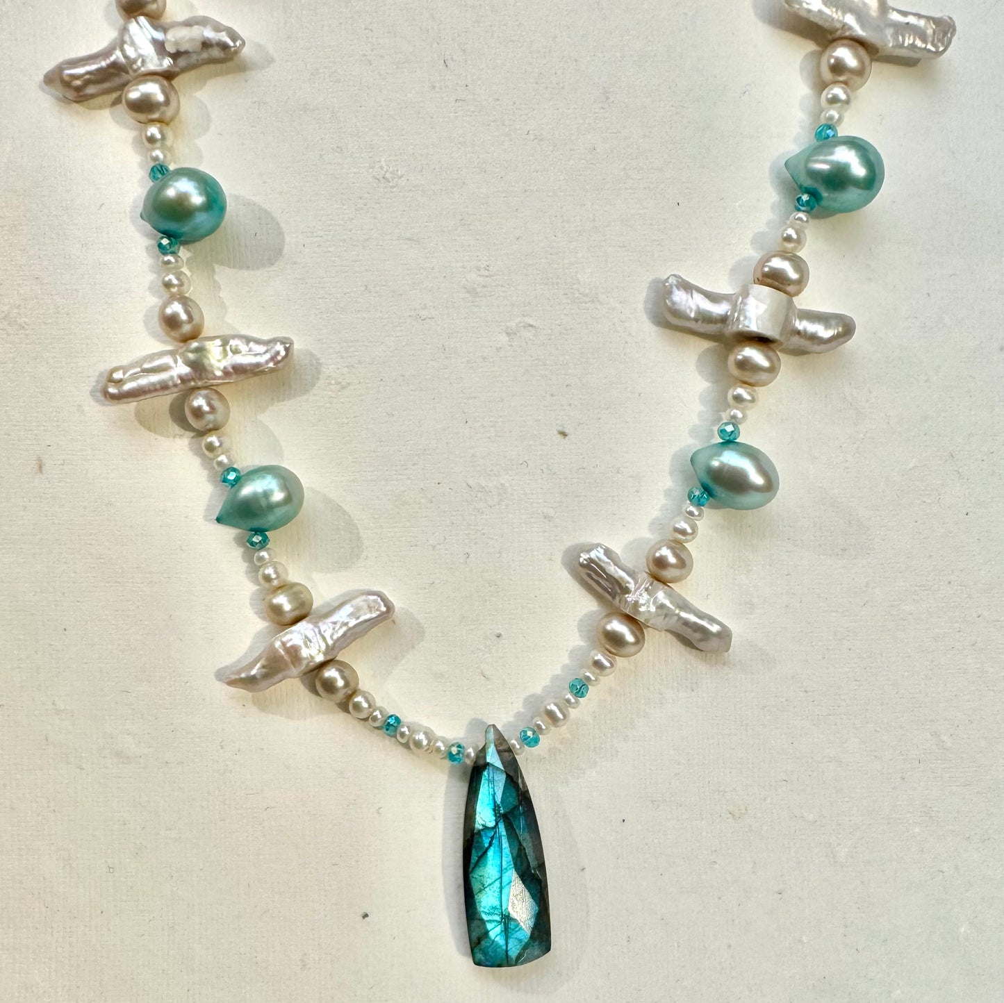 Labarodite Lagoon Necklace